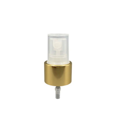 Fermeture fine 0.12ML 0.16ML d'aluminium du pulvérisateur 20/410 de pompe de brume d'or