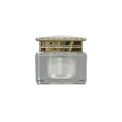 Conteneurs de Jade Surface Plastic Cream Jars 30g 50g métallisés pour des cosmétiques