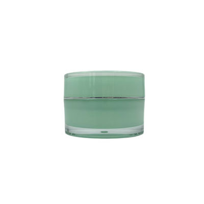 Pot cosmétique 15g 30g 50g autour de crème de visage crème acrylique vide de pot pour des soins de la peau