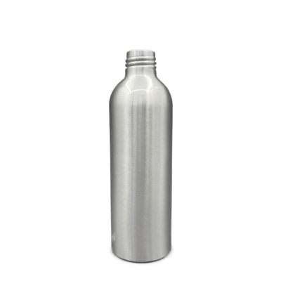 Anti bouteille cosmétique en aluminium UV scellant 100ml 150ml avec le label