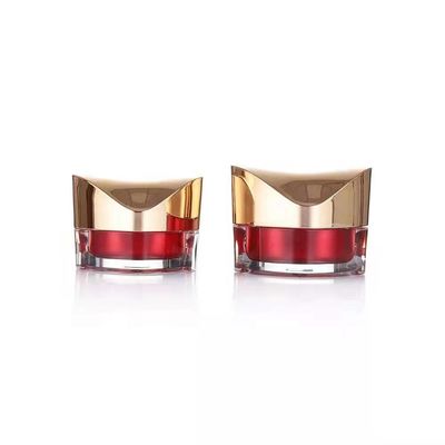 Emballage cosmétique en plastique 30g 50g de pots de Shap de losange acrylique