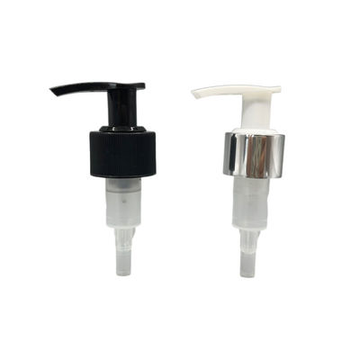 Le ressort 2CC en dehors de la pompe de distributeur de lotion savonnent 24/410 28/410 Matt Silver Aluminum Closure