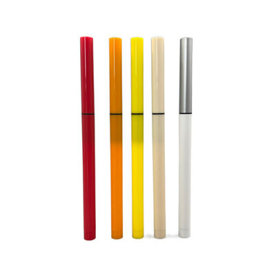 stylo cosmétique hermétique vide de Pen Packaging Red Color Rotary de la conception 3g mince