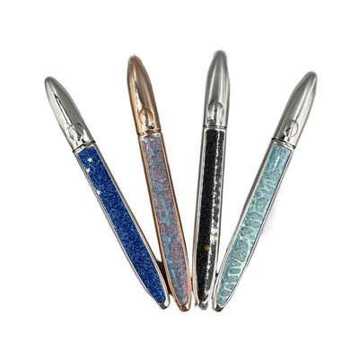 Capacité remplissante extérieure 0.8-1.0ML de Diamond Style Leather Style Customizable de corps de tube de conception de bateau