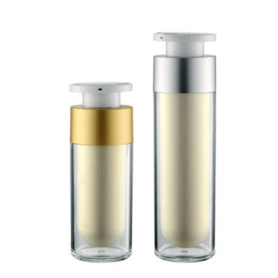 La pompe privée d'air de petite lotion met la presse en bouteille 15ml de torsion autour de Matt Gold