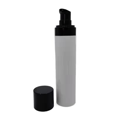 Type mince clair bouteille de pompe de Petg de lotion de 80ml pour le soin personnel