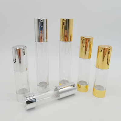 bouteille de pompe privée d'air mince de 15ml 20ml 30ml pour l'emballage cosmétique