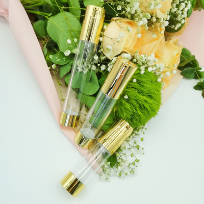 bouteille de pompe privée d'air mince de 15ml 20ml 30ml pour l'emballage cosmétique