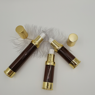 Le déclencheur 15ml, 20ml, 30ml de lotion a métallisé pour la bouteille privée d'air en plastique de sérum de lotion