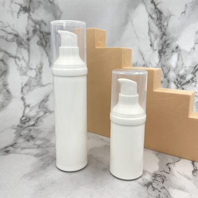 Rupture UV de lotion de la preuve 20ml 25ml pp sur les bouteilles privées d'air adaptées aux besoins du client de pompe de couleurs
