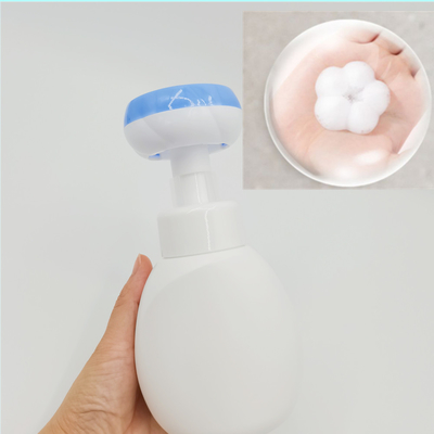 Dosage XY07-3 du savon 0.8ml de savon de shampooing de pompe de mousse de forme de fleur de fermeture de 43mm pour le lavage de main d'enfants