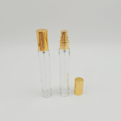 Pulvérisateur en aluminium entier de pompe de parfum du chapeau 13/410 avec la bouteille en verre 10ML