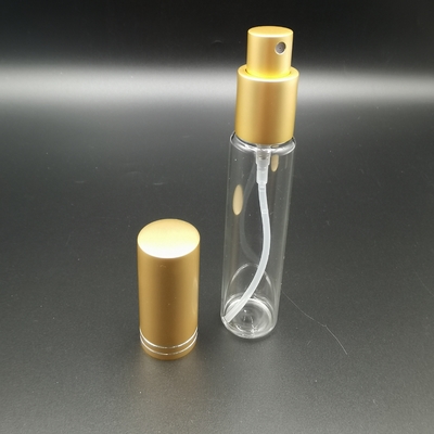 bouteille en verre de tube de 10ml 15ml 20ml 25ml 30ml avec des pulvérisateurs en aluminium de parfum