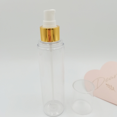 Distributeur de pompe à crème 24/410 PP Couvercle en aluminium brillant doré