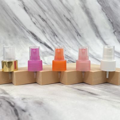 Le ressort à nervures de la jupe SS316 de la pression 24/410 de brume de pompe fine en plastique de pulvérisateur a adapté la couleur aux besoins du client
