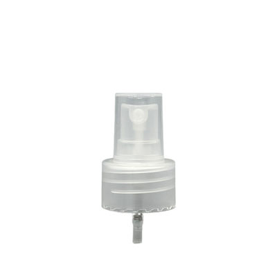 Le pulvérisateur fin de brume d'aseptisant lisse de fermeture pompent 28/410 transparent