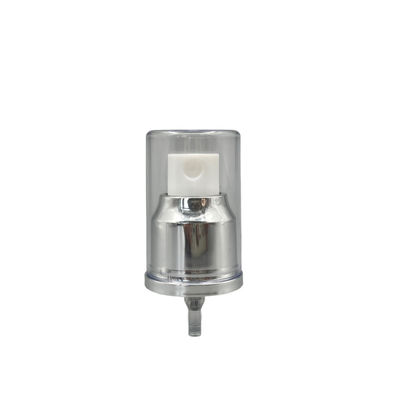 Chapeau métallisé argenté de brume du parfum 0.12ML mur fin du pulvérisateur 20/410 de double