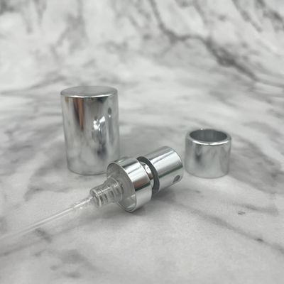 Dosage rechargeable du pulvérisateur 15/400 0.07ML 0.09ML de pompe de parfum avec le collier argenté