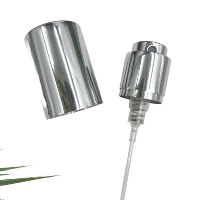 Dosage rechargeable du pulvérisateur 15/400 0.07ML 0.09ML de pompe de parfum avec le collier argenté