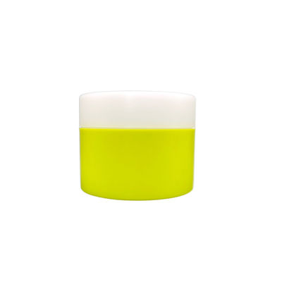 Le mur 60ml 100ml de Matt Plastic Cosmetic Jars Double a métallisé pour la pâte Scrub