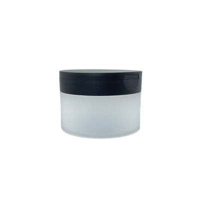 le cosmétique 80g en plastique cogne le masque facial de conteneurs clairs avec la cuillère/grattoir