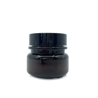 ANIMAL FAMILIER Amber Plastic Cosmetic Jars 30g 50g autour du criblage en soie