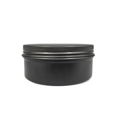 Matt Black Aluminium Tin Jars 150ml a adapté la couleur aux besoins du client étanche