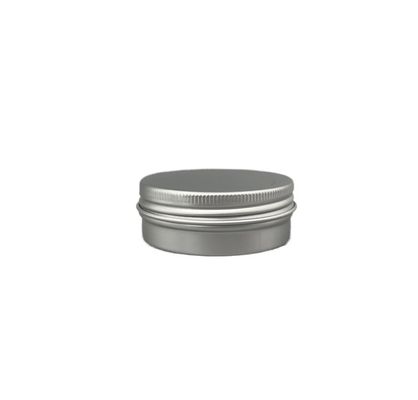 Petit dessus en aluminium de torsion de 60ml 80ml Tin Jars Round Edge Screw pour des cires