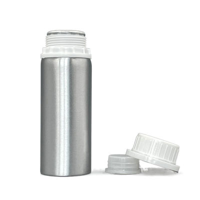 Le jet en aluminium d'huile essentielle met 100ml en bouteille aucune flaque avec le chapeau de rochet