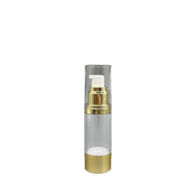 15ml, 30ml, bouteille privée d'air de pompe d'emballage des soins de la peau 50ml