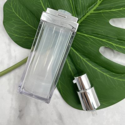 La pompe privée d'air cosmétique de place met l'aluminium en bouteille de mur du double 30ml