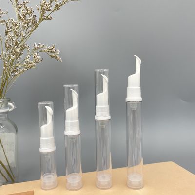 emballage cosmétique de bouteille privée d'air de pompe de 5ml 12ml résistant à l'usure pour des produits de soin d'oeil