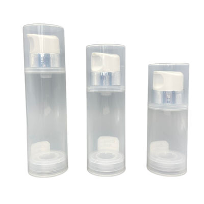Le rond privé d'air de bouteille de pompe de la lotion 200ml 250ml forment la grande impression offset de capacité