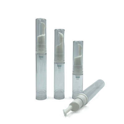 emballage cosmétique de bouteille privée d'air de pompe de 5ml 12ml résistant à l'usure pour des produits de soin d'oeil