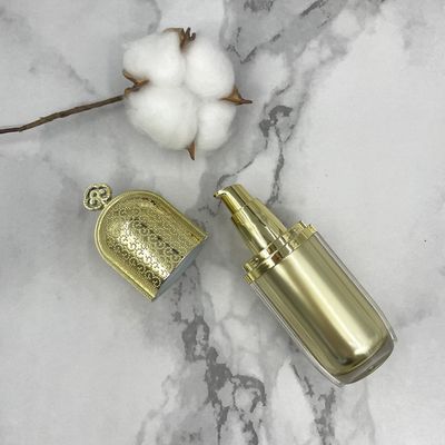 Le cosmétique fait sur commande de style de capsule met l'emballage en bouteille recyclable de petite capacité de 10ml 15ml