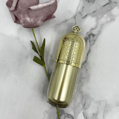 Le cosmétique fait sur commande de style de capsule met l'emballage en bouteille recyclable de petite capacité de 10ml 15ml