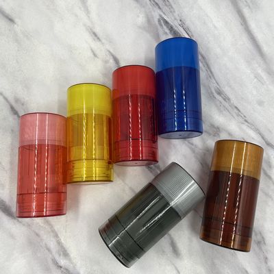 6g 15g 30g 50g 75g rond COMME conteneur vide de bâton de déodorant pour le répulsif de moustique