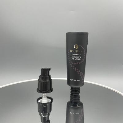 Diamètre vide cosmétique mou 30mm des tubes 30ml 50ml de compression avec la pompe