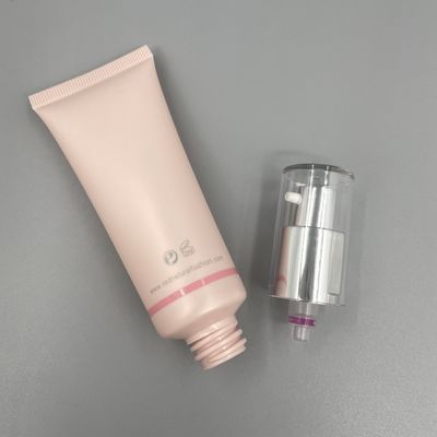 Diamètre vide crème 30mm des tubes 30ml 50ml de compression de BB de rose avec la pompe