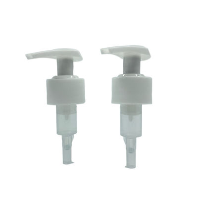 Dosage 2.2ml blanc de la pompe 2CC 28/400 ouvert dans le sens horaire de distributeur de lotion en dehors de ressort