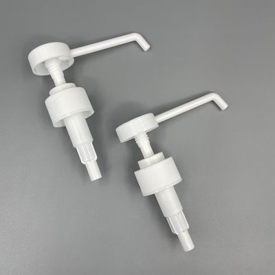 Longue pompe liquide 24/410 de bec de distributeur d'aseptisant de main 28/400 surface plane 1.9ml/T