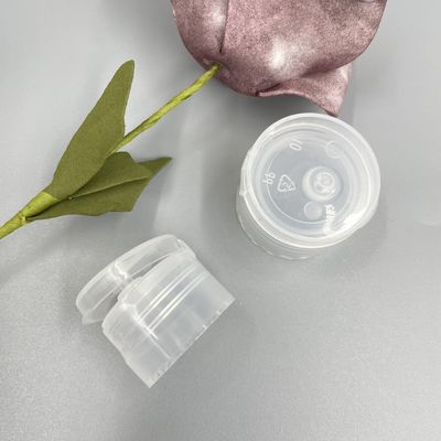 Dessus en plastique rigide Flip Cap Screw finissage à nervures/sans heurt de 20/410 de disque