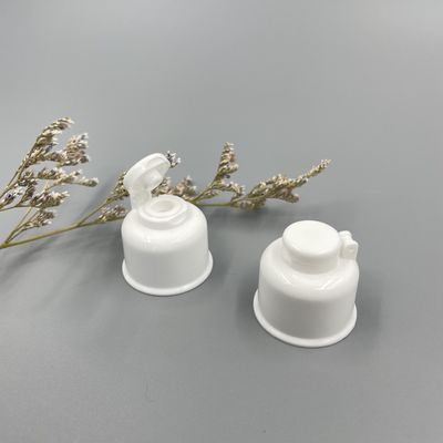 Le chapeau 20/410 24/410 de Jingle Plastic Disc Top Flip adapté aux besoins du client colorent le revêtement UV