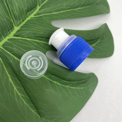 Dessus en plastique imperméable Flip Cap de disque 28/410 dessus va-et-vient de bouteille de preuves de bourreur
