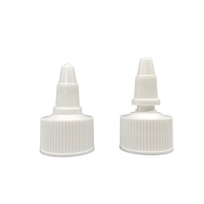 Bague d'étoupage blanche en plastique d'un seul bloc de flèche de couvertures de couvercles à visser 28/410 24/410