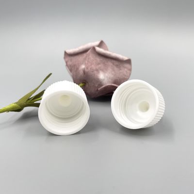 Bague d'étoupage blanche en plastique d'un seul bloc de flèche de couvertures de couvercles à visser 28/410 24/410