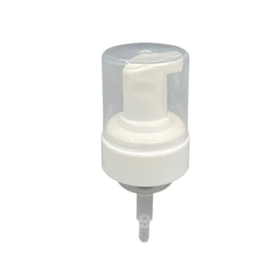 Les pompes écumantes de savon de garniture de PE remettent à l'aseptisant 43mm la fermeture 0.68ml chapeau transparent