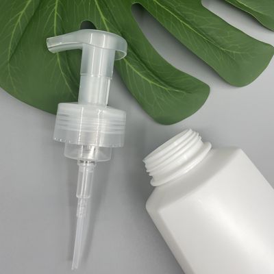 Ressort en dehors du distributeur 410 blanc écumant des pompes 40 de savon avec l'agrafe