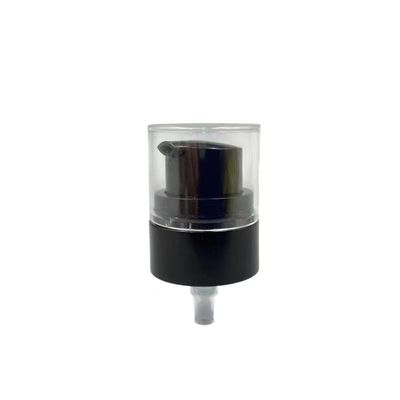 Pompe noire 24/400 de distributeur de crème de lotion COMME ressort du chapeau SS316 en dehors de 0.25ML/T