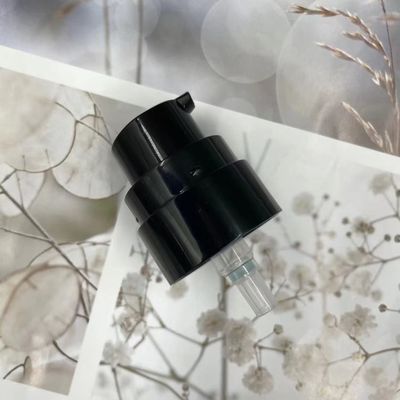 Pompe noire 24/400 de distributeur de crème de lotion COMME ressort du chapeau SS316 en dehors de 0.25ML/T